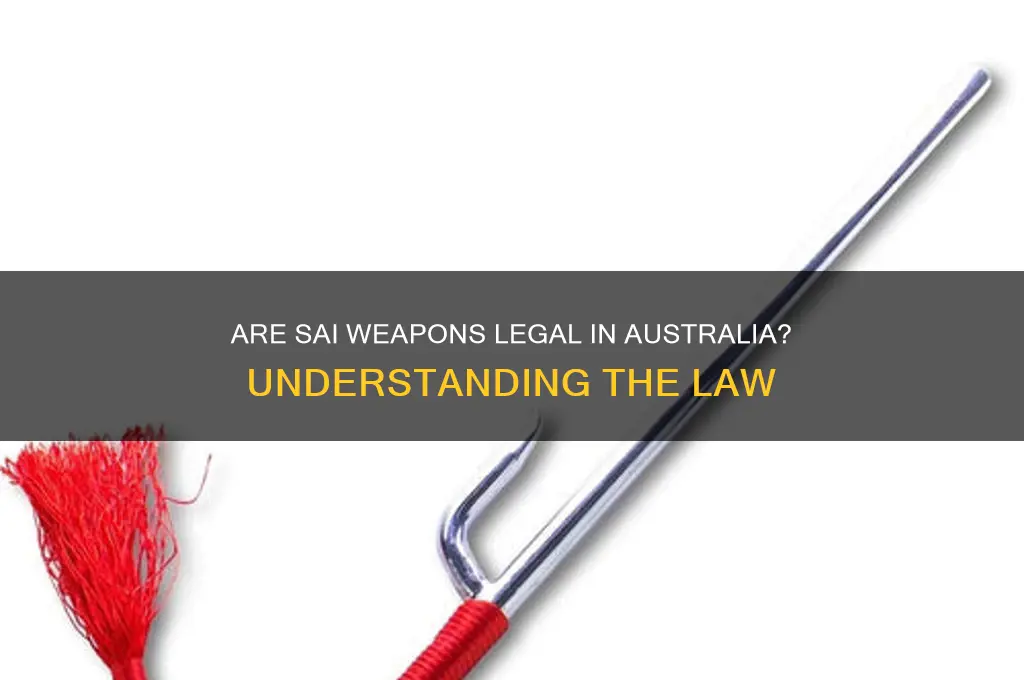 are sais illegal in australia