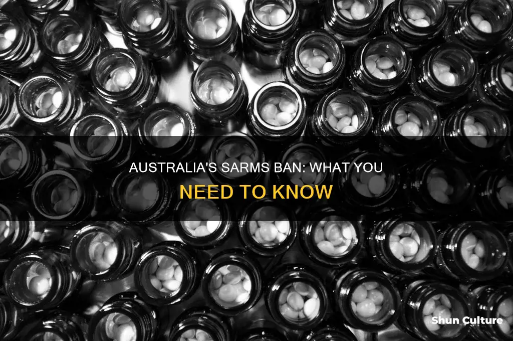 are sarms banned in australia
