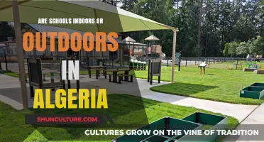 Algeria's Schools: Exploring Indoor and Outdoor Learning Environments