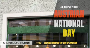 Austrian National Day: Are Shops Open for Business?