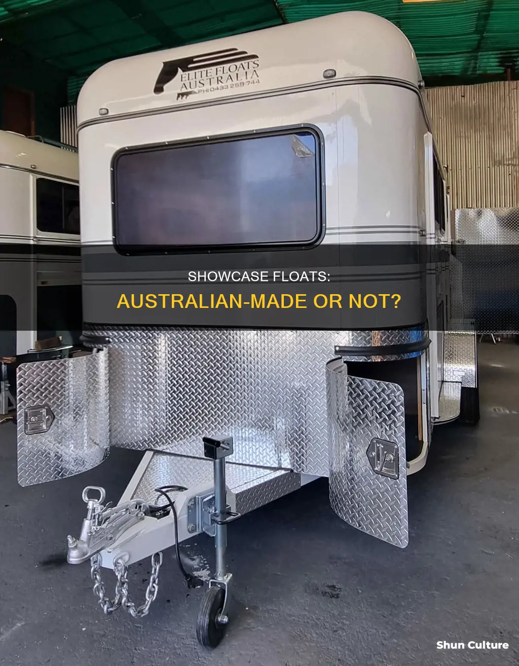 are showcase floats australian made