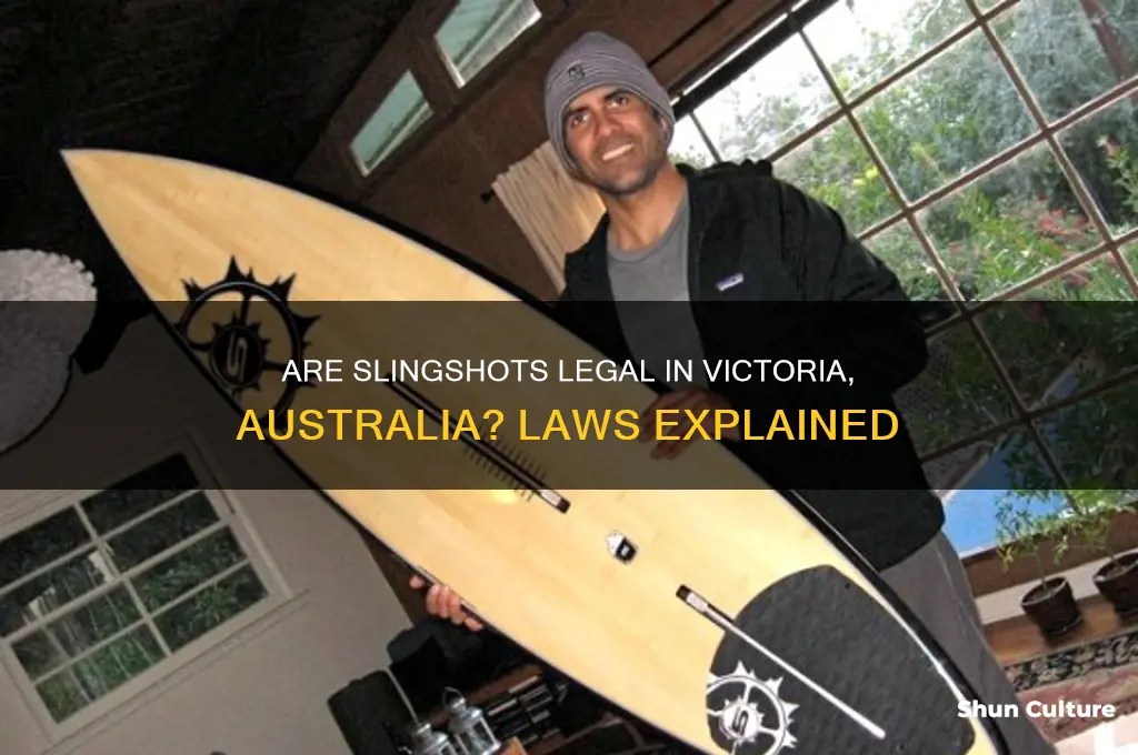 are slingshots illegal in victoria australia