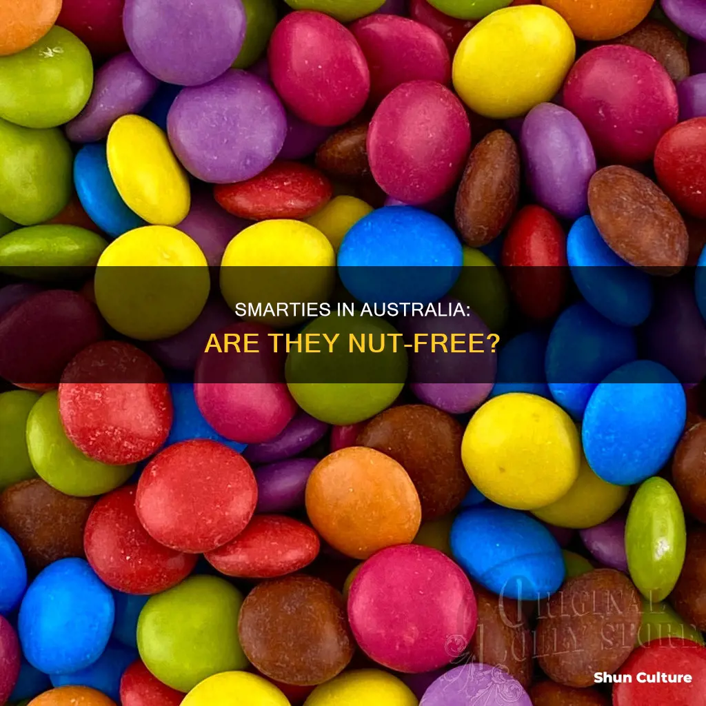 are smarties nut free australia