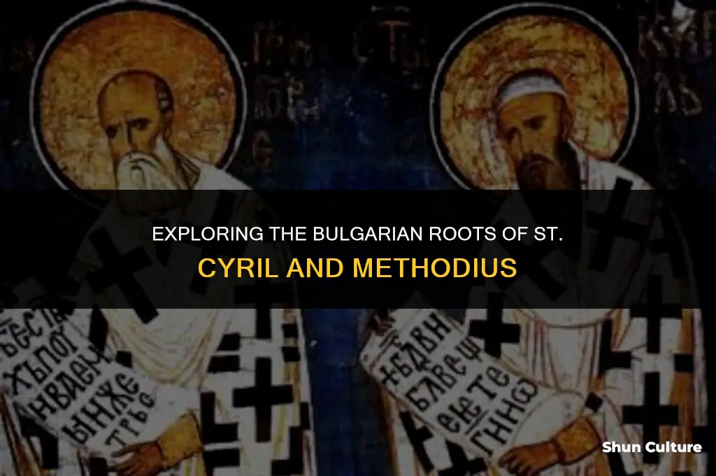 are st cyrill and methodius bulgarian