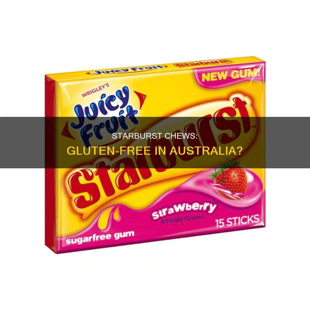 are starburst chews gluten free australia