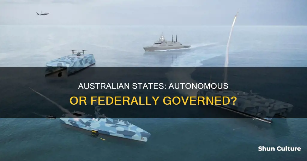 are states autonomous in australia