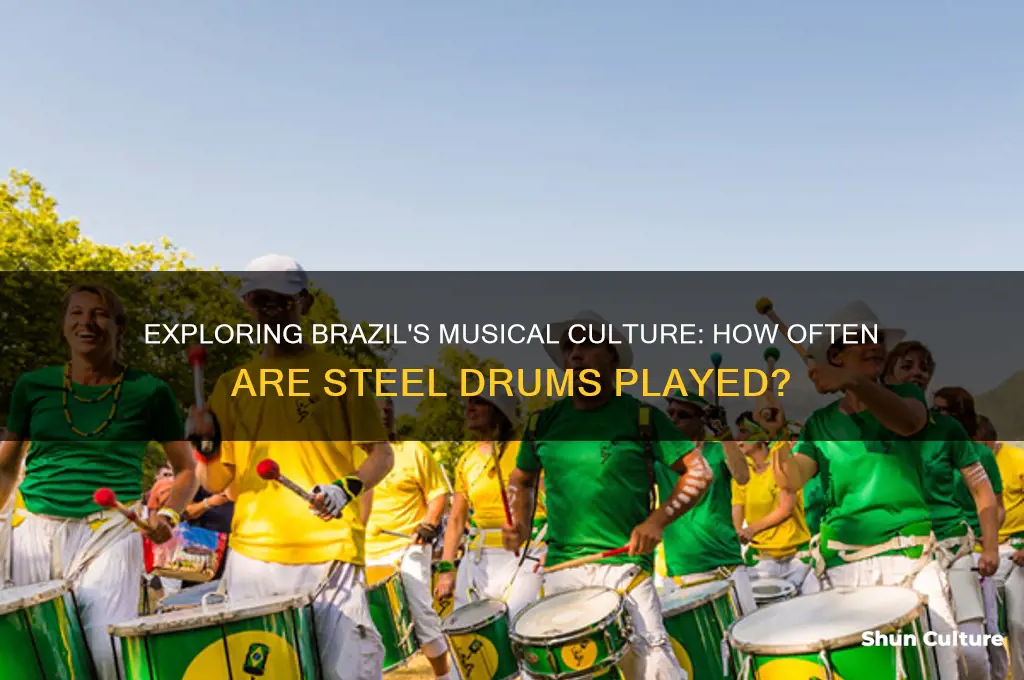 are steel drums played often in brazil