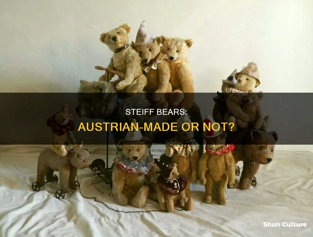 are steiff bears made in austria