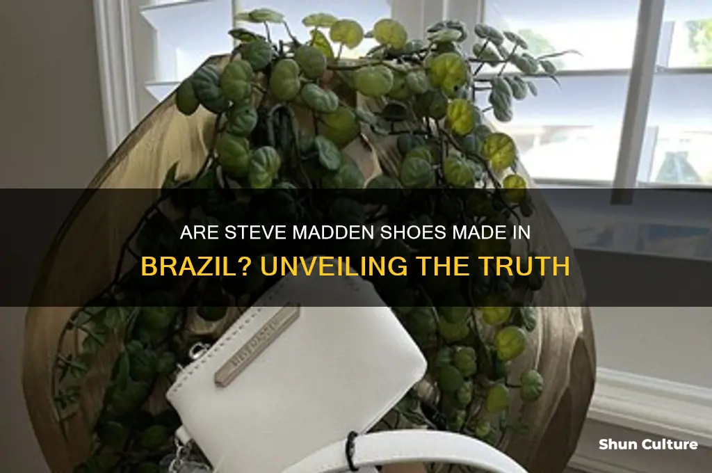 are steve madden shoes manufactured in brazil
