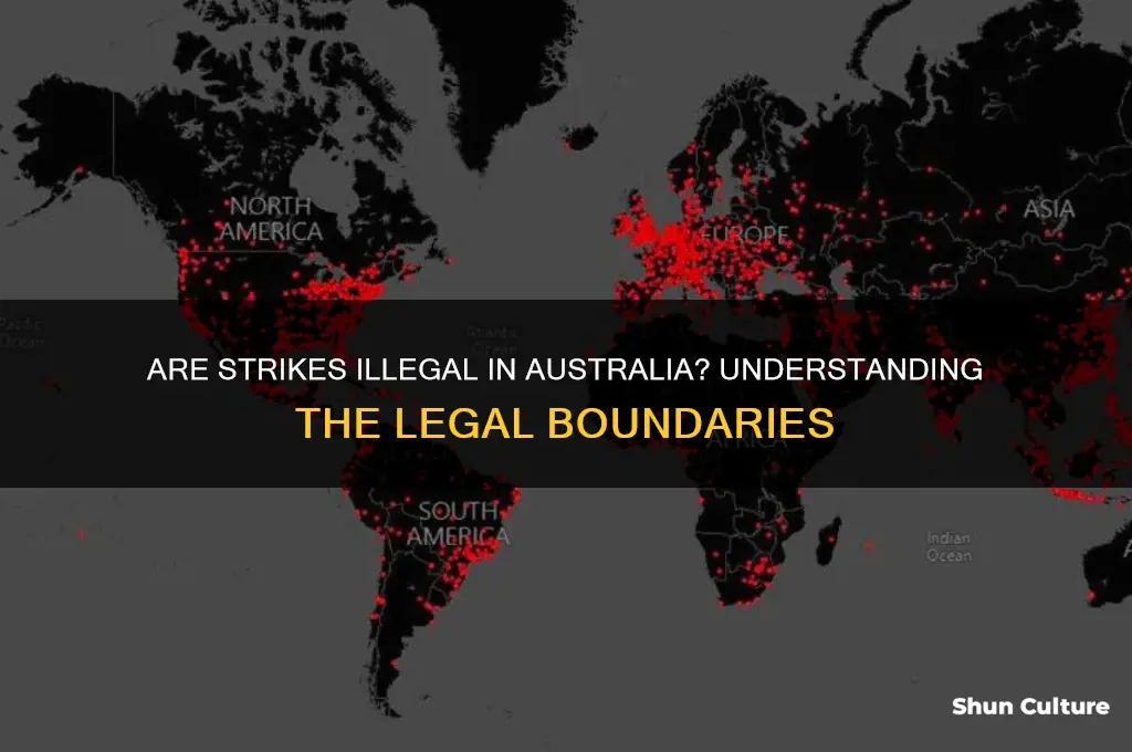 are strikes illegal in australia