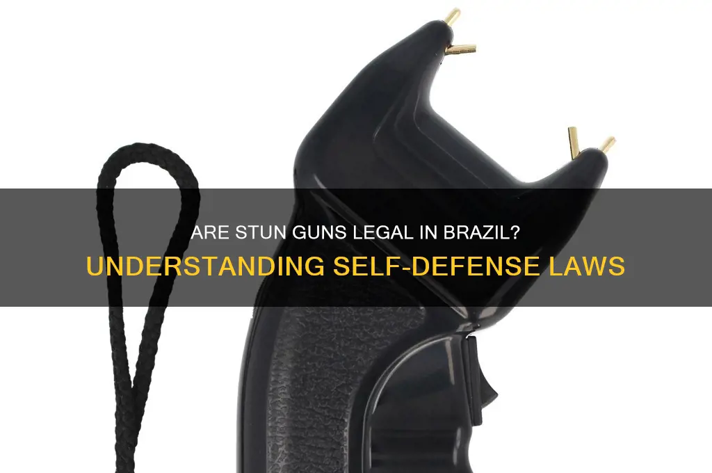 are stun guns legal in brazil