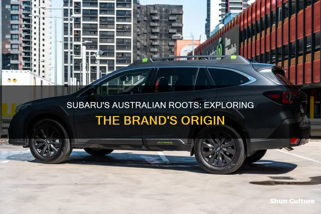 are subarus australian made