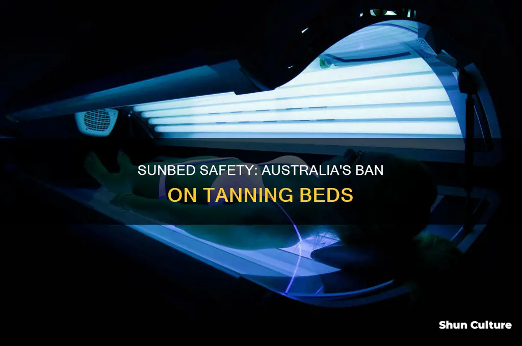 are sunbeds banned in australia