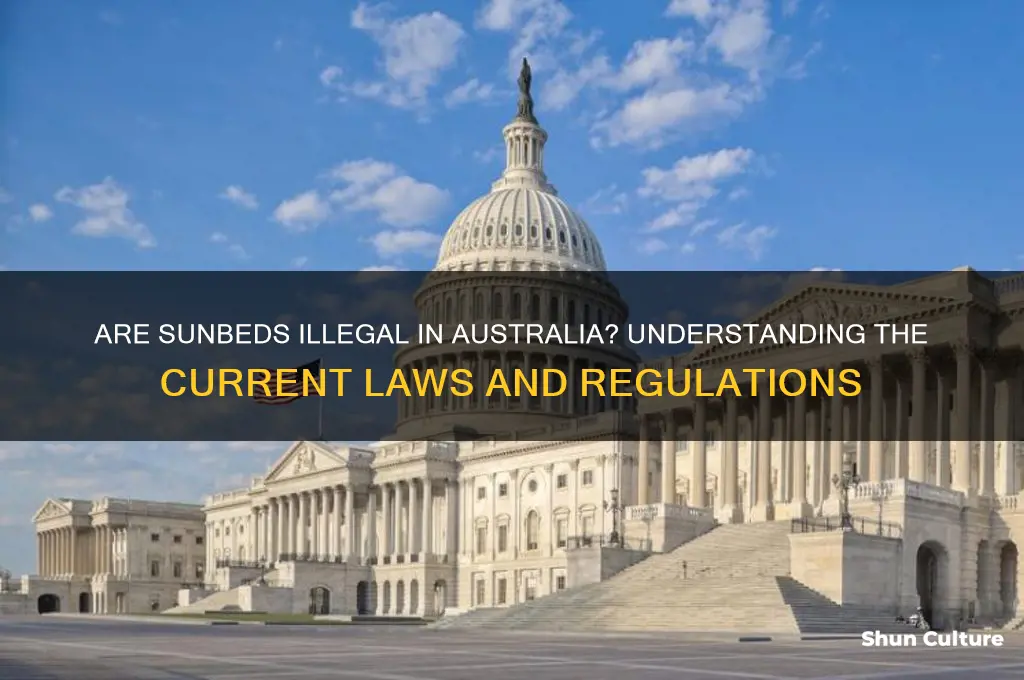 are sunbeds illegal in australia