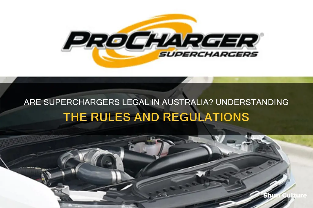 are superchargers illegal in australia