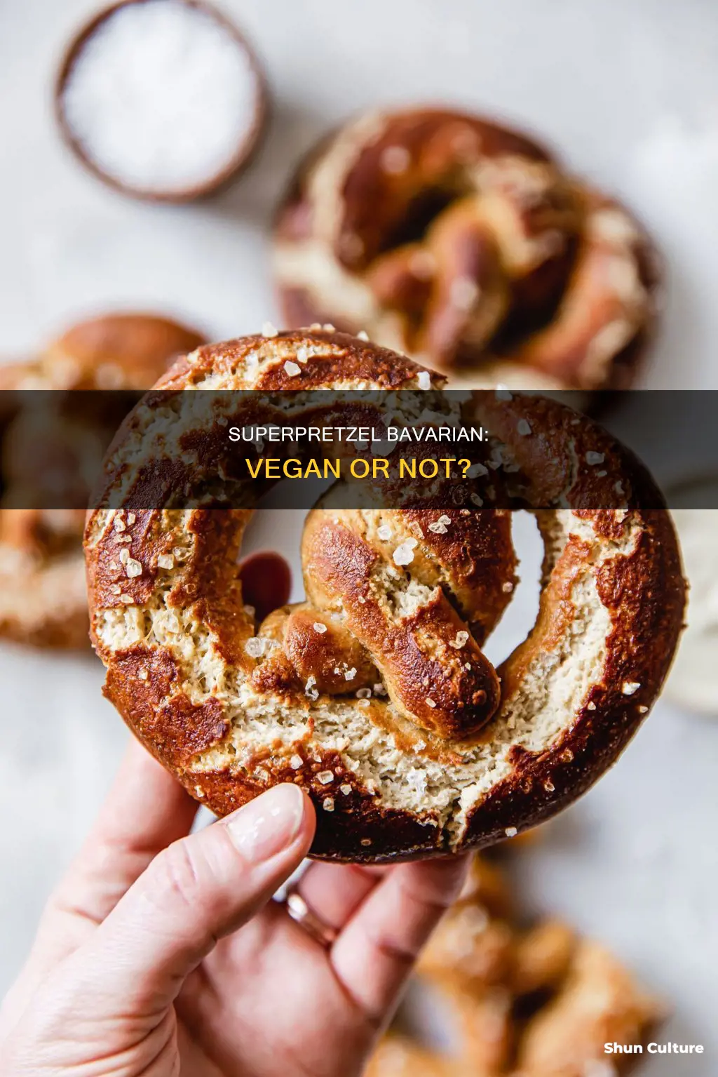 are superpretzel bavarian vegan