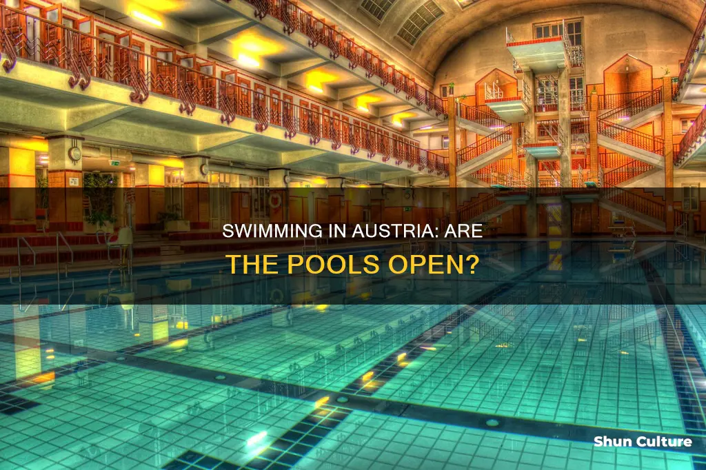 are swimming pools open in austria