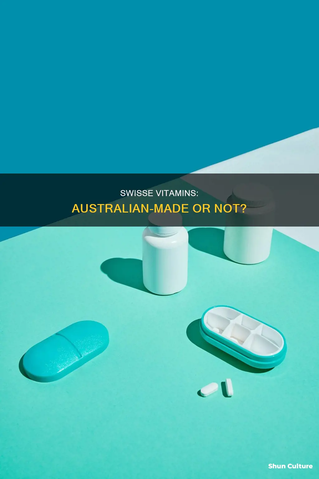 are swisse vitamins made in australia