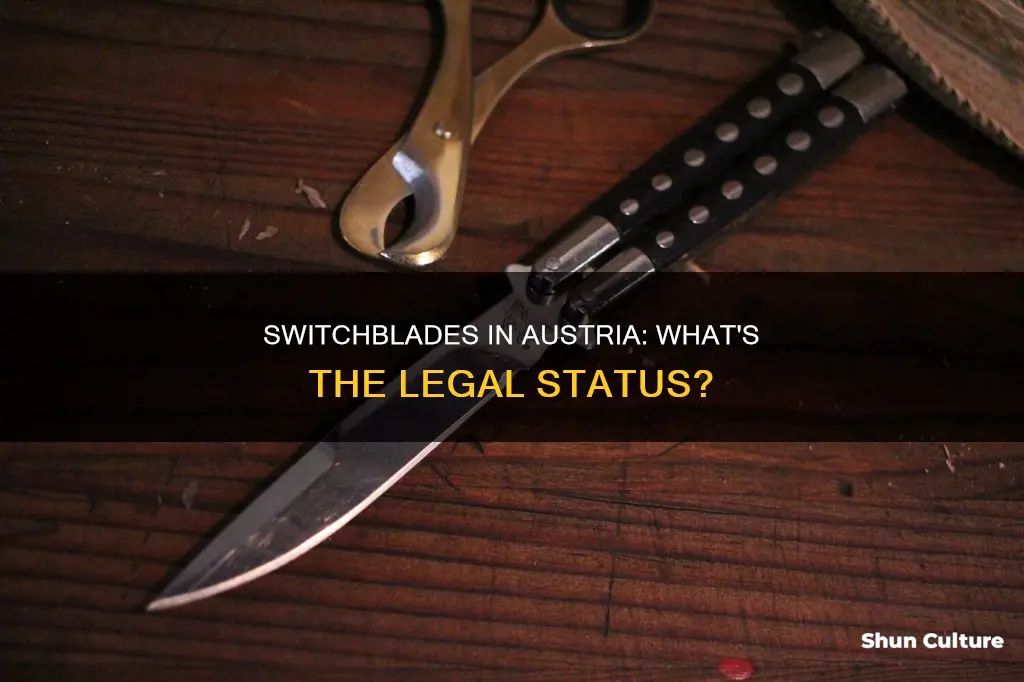 are switchblades legal in austria