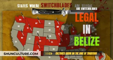 Switchblades in Belize: What's the Law?