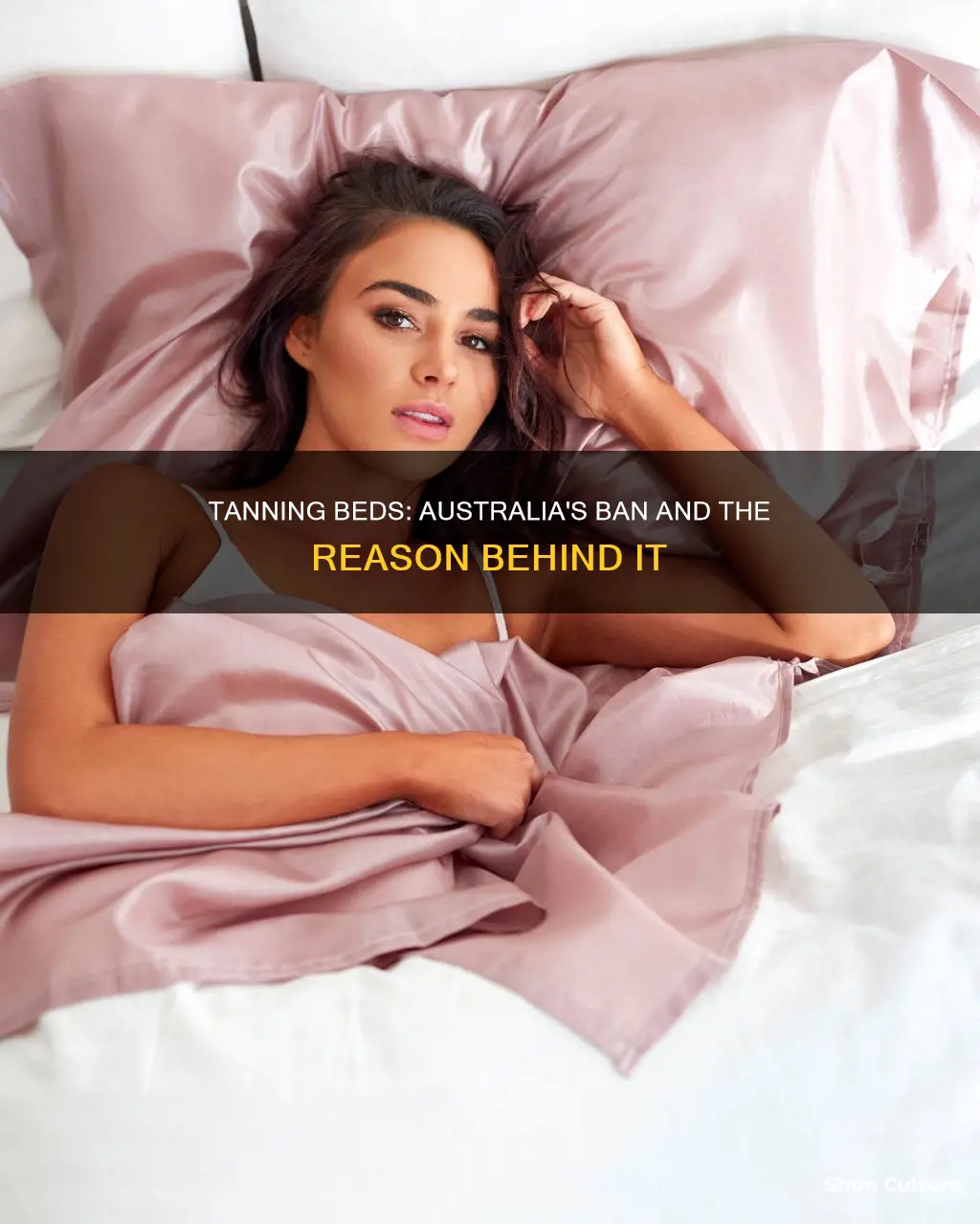 are tanning beds banned in australia