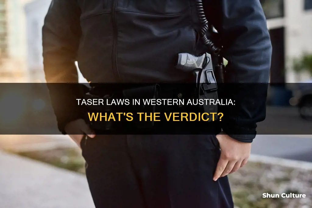 are tasers illegal in western australia