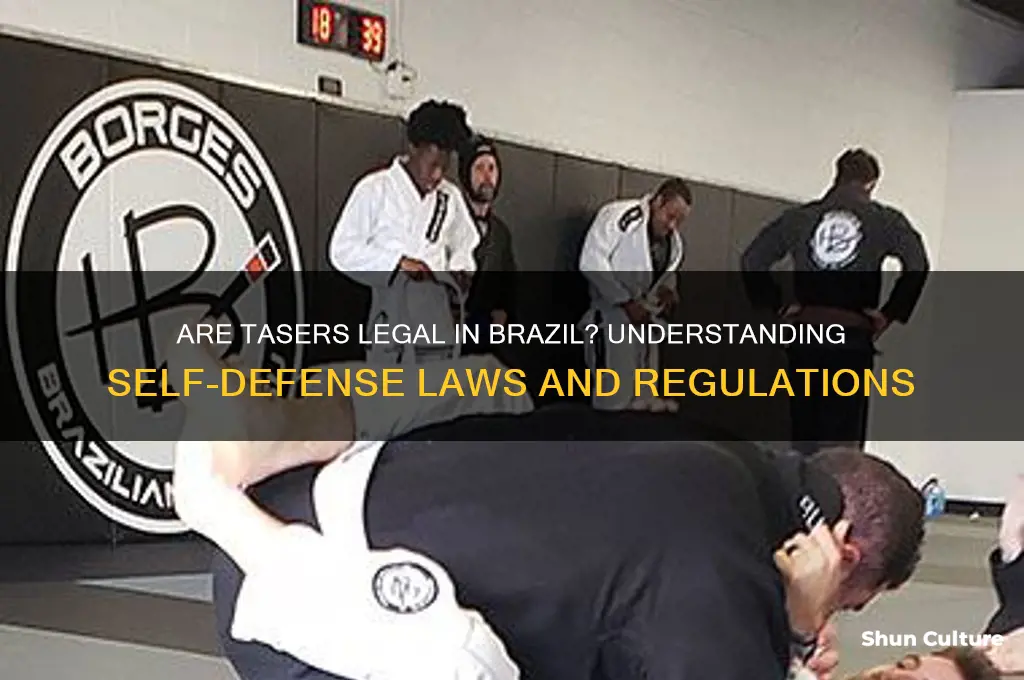 are tasers legal in brazil