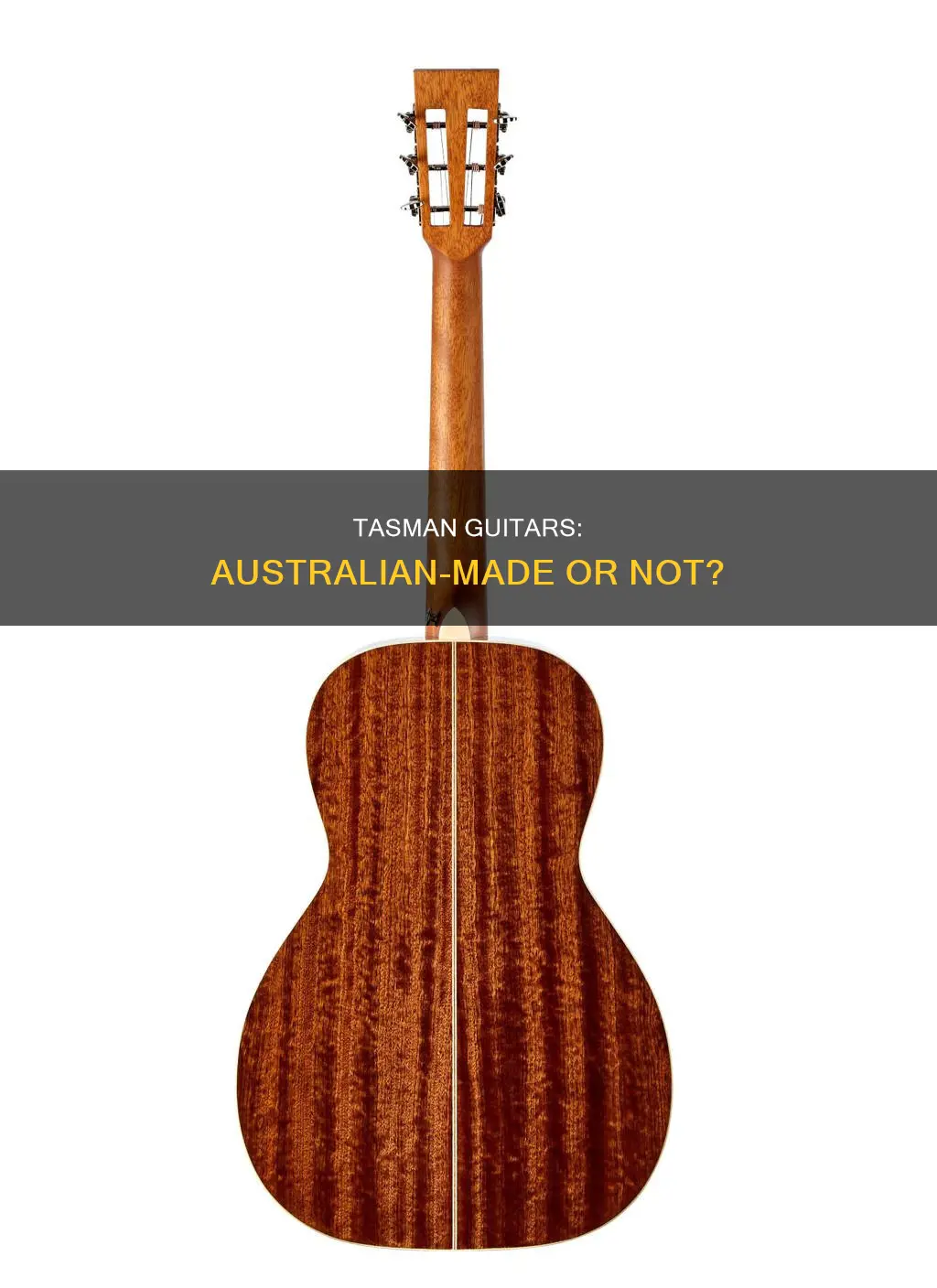 are tasman guitars made in australia