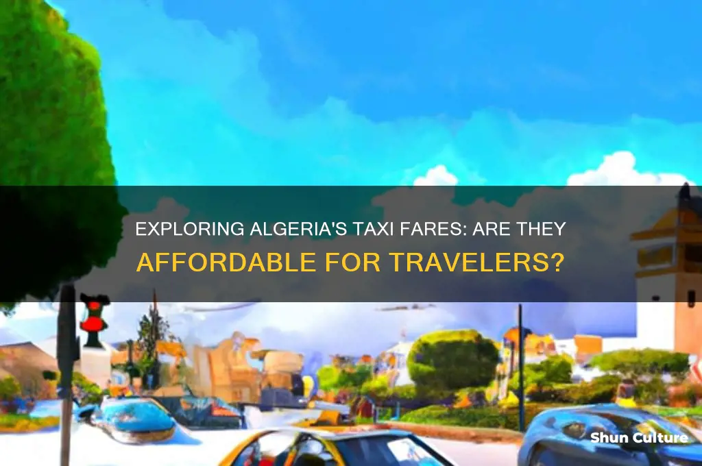 are taxis cheap in algeria