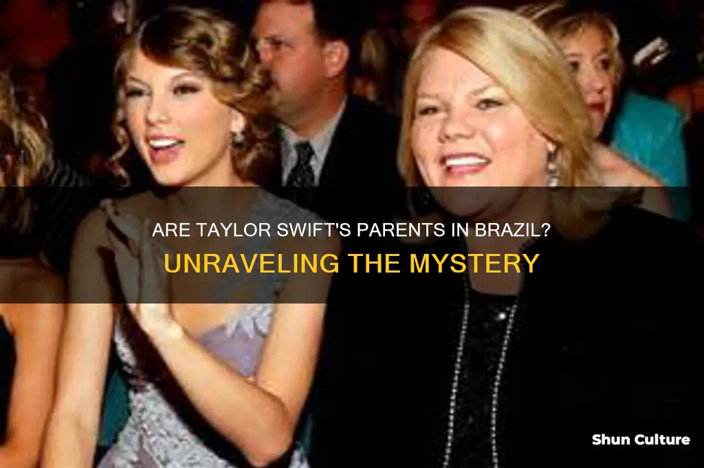 are taylor swifts parents in brazil
