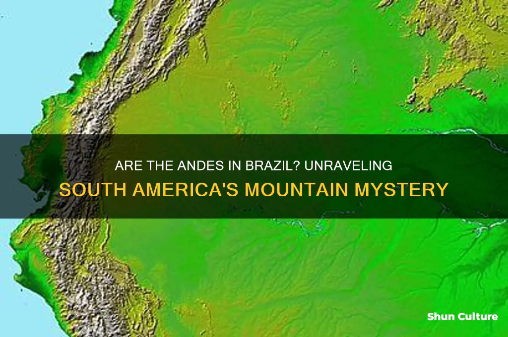 are the andes in brazil