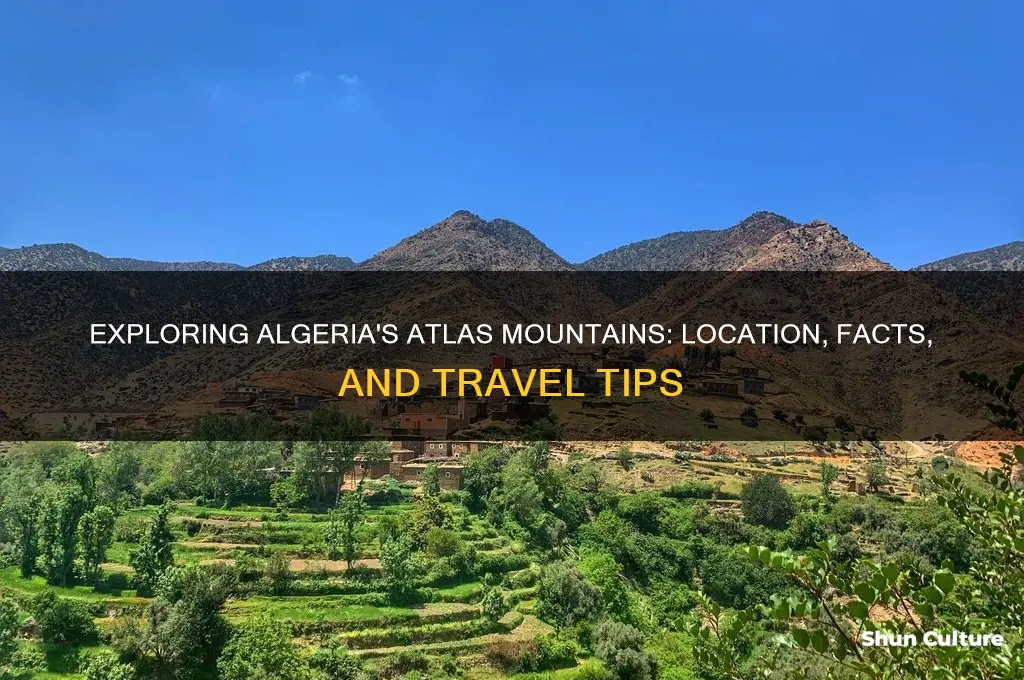 are the atlas mountains in algeria