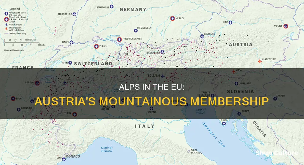 are the austrian alps in the eu