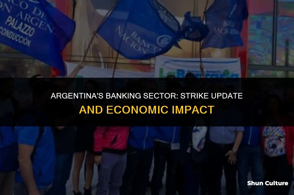 are the banks in argentina still on strike