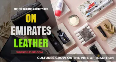 Emirates' Amenity Kits: Unboxing the Luxury of Bulgari Leather