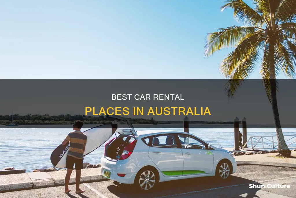are the car rental places in australia