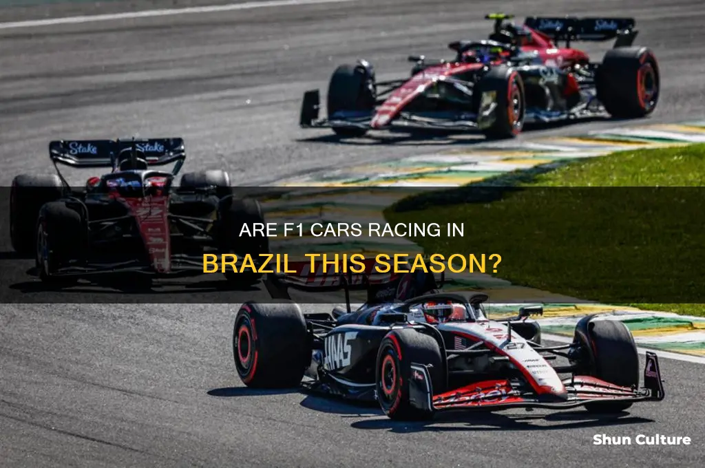 are the f1 cars in brazil