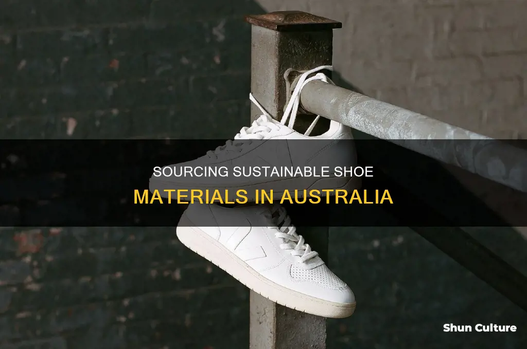 are the materials to make shoes in australia