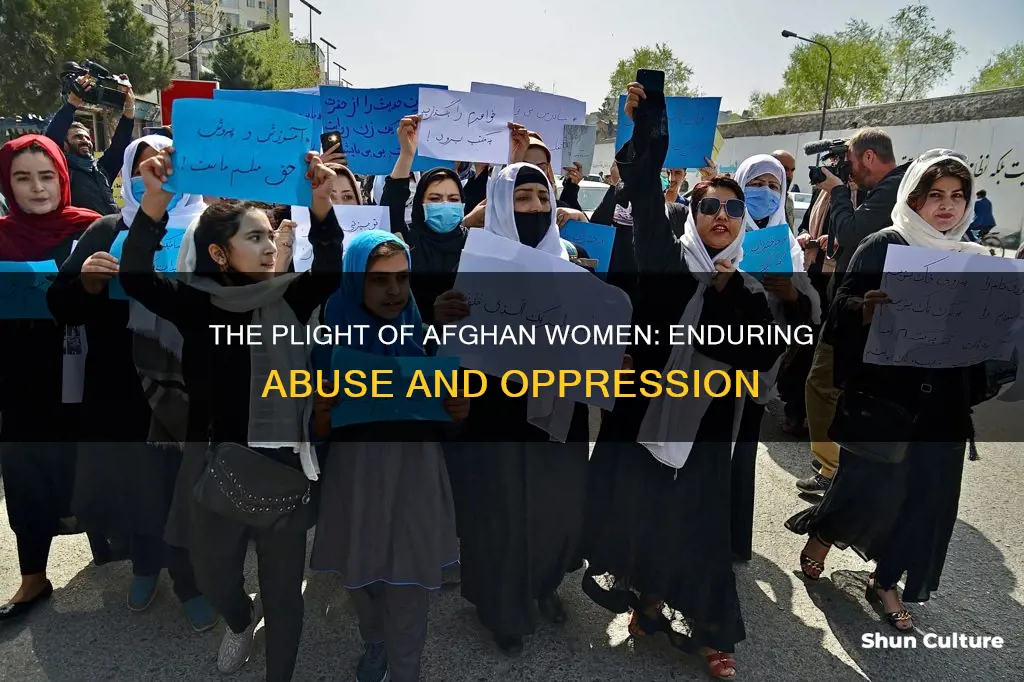 are the most abused women located in afghanistan