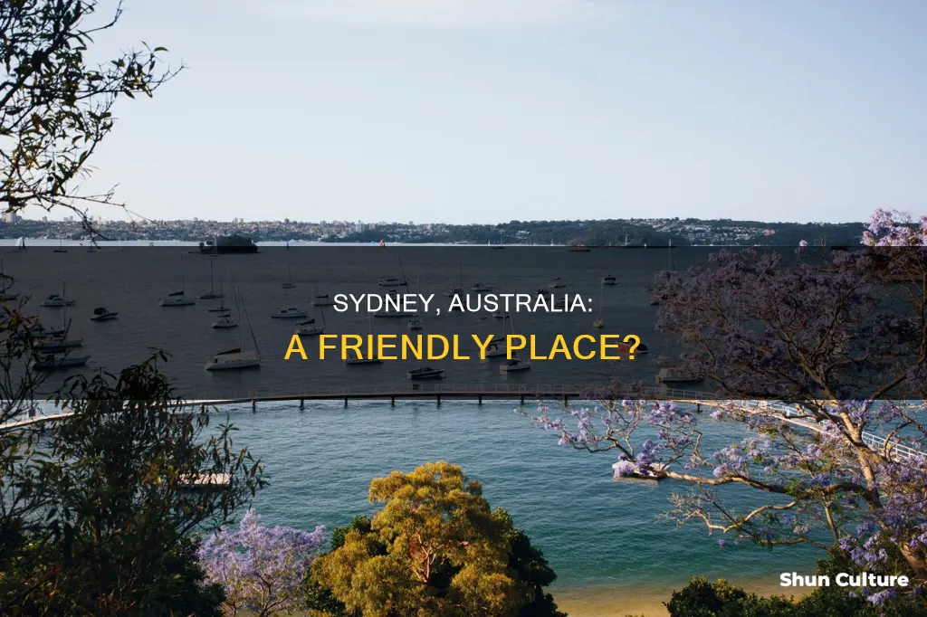 are the people in sydney australia nice