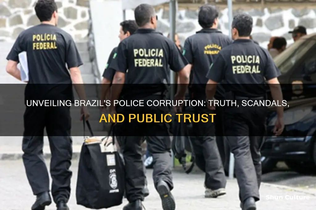 are the police corrupt in brazil