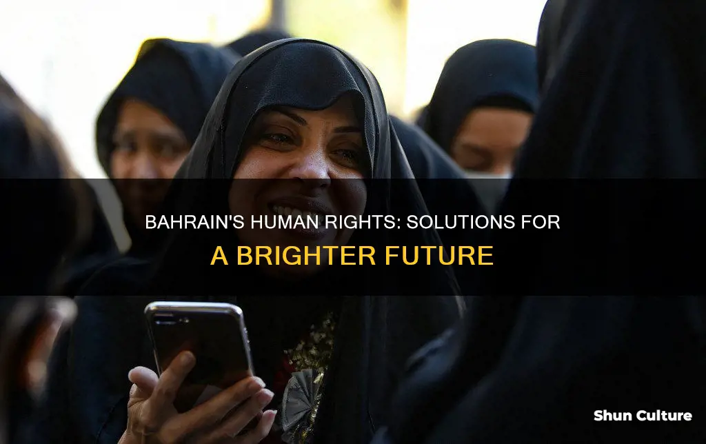 are their way s to solve human rights in bahrain