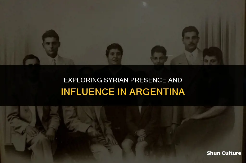 are ther lots of syrians in argentina