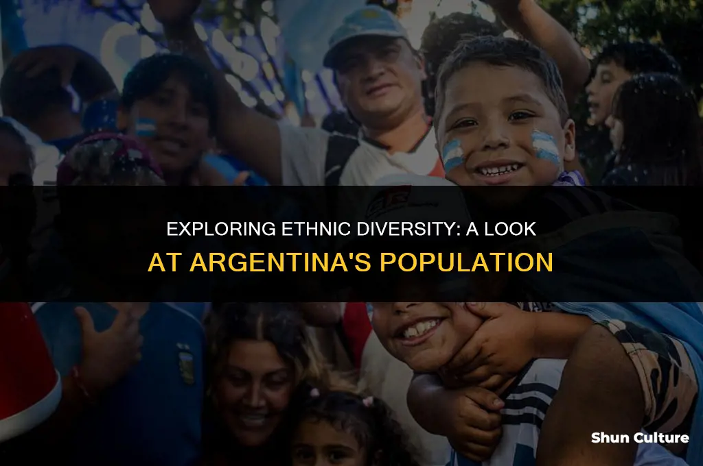 are there a lot of white people in argentina