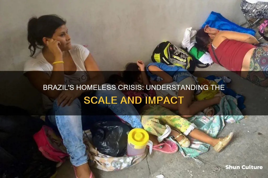 are there alot of homeless in brazil