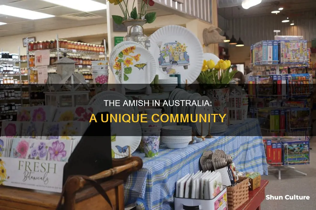 are there amish people in australia
