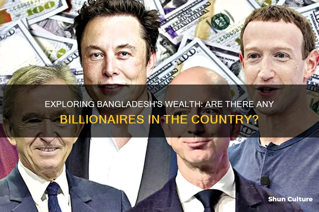 are there any billionaire in bangladesh