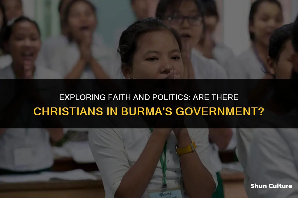 are there any christians in burma