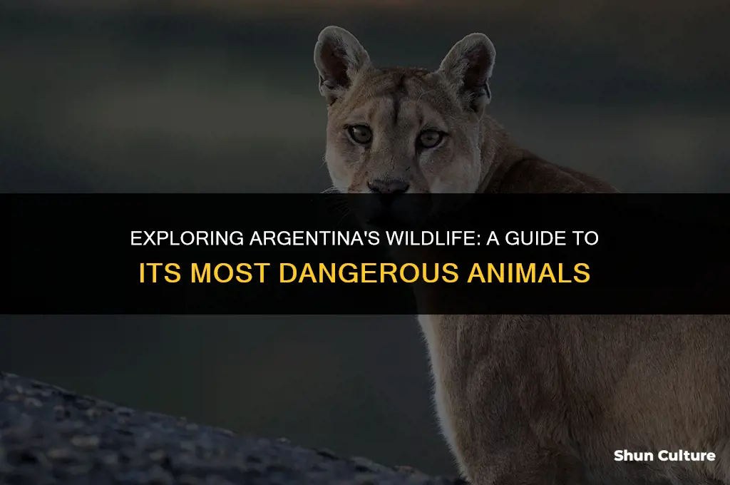 are there any dangerous animals in argentina