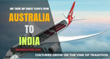 Direct Flights: Australia to India